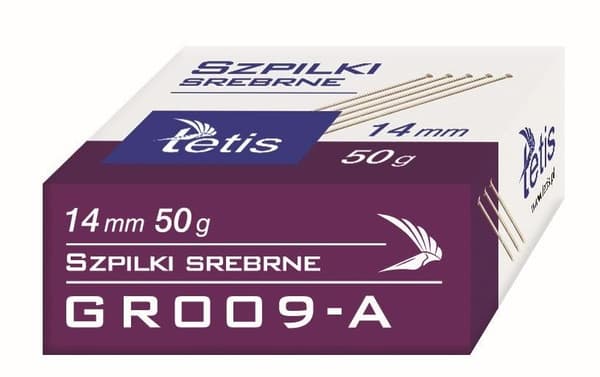 Sølvnåle 14 mm 59g GR009-A