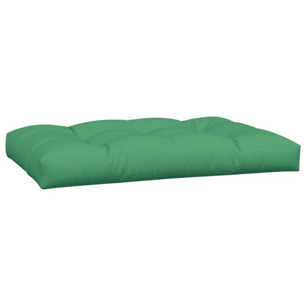 vidaXL Pallsoffkuddar, set om 2, gröna, tyg