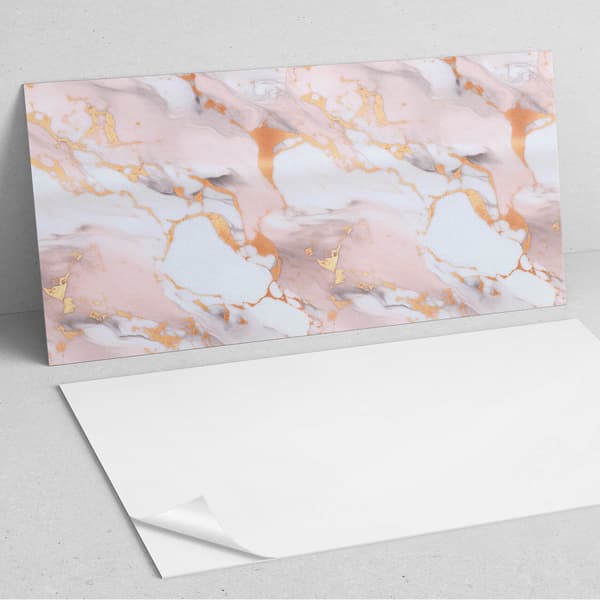 Vinyylilaattasetti keittiöaiheella, marmorikuvio ja yksityiskohdat, 10 x 40 x 20 cm