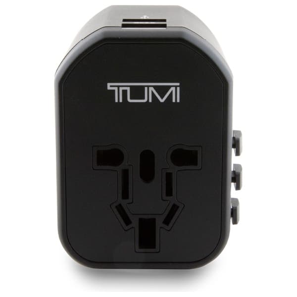 TUMI TUTA20WMSLK Reseadapter 20W USB-C / 2xUSB-A svart