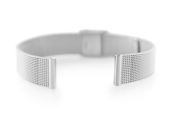 Armbånd 301S - mesh HQ - sølv - 14mm