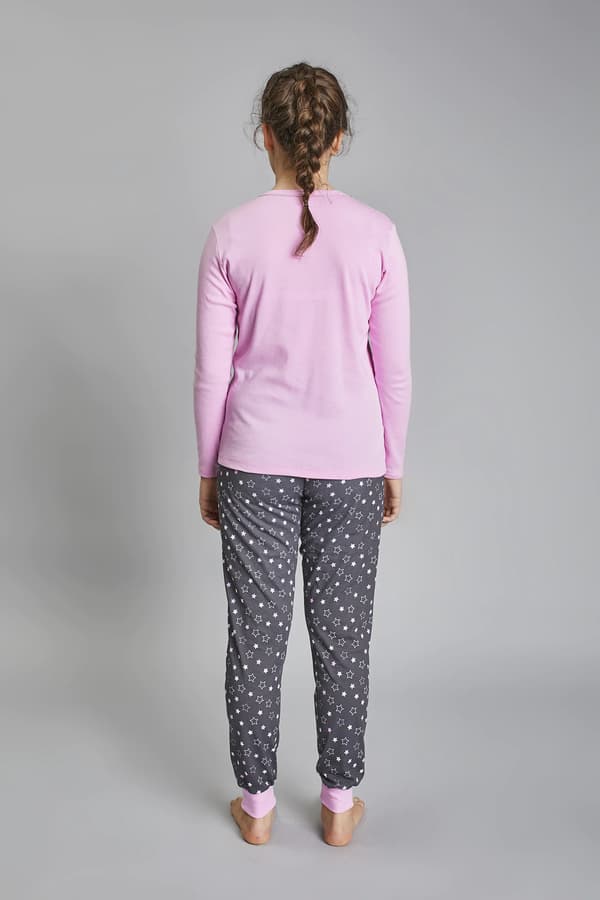 Antilia flickpyjamas, långärmad, långbyxor, 4 år