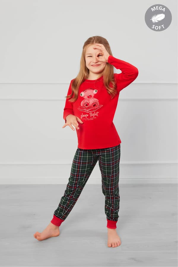 Fogo barnpyjamas långärmad, långbyxor 6 år
