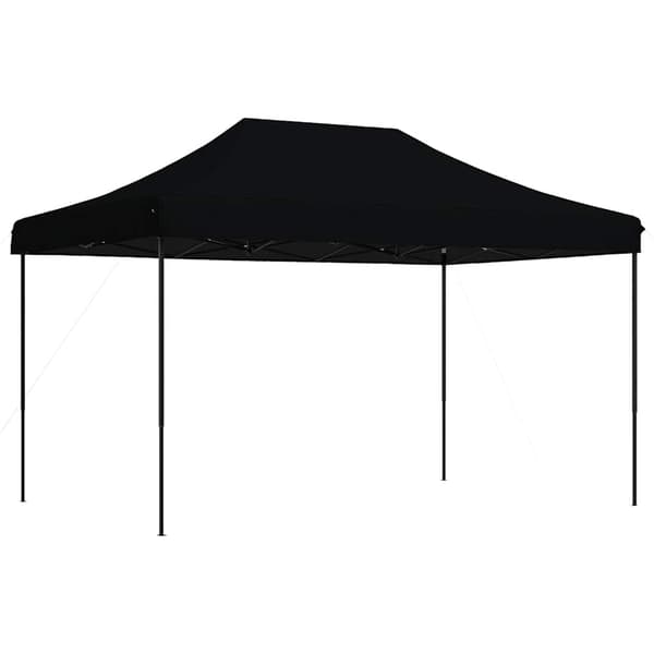 vidaXL foldbart pop-up festtelt sort 440x292x315 cm