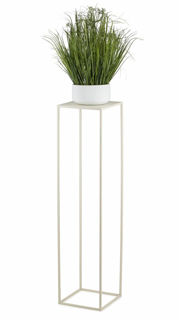 Kräm stående blomsterställ 100 cm
