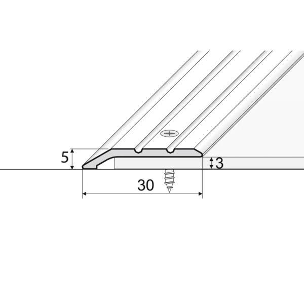 A01 strip anode guld 180cm