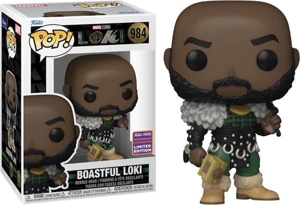 Funko POP Loki 984 Skrytsam Loki Sommarmässa 2022 Begränsad samlarfigur