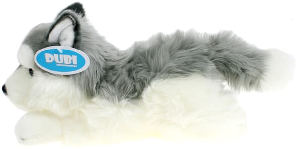 Dubi Pehmolelu Husky Koira Makaamassa 02882 30 cm