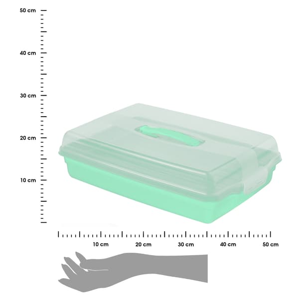 CURVER CHEF&HOME kagebeholder, celadon, 29,5x45 cm