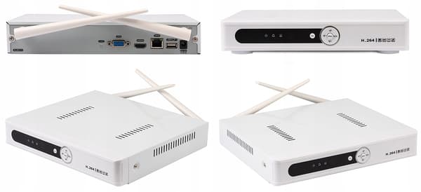 WIFI-ÖVERVAKNINGSINSPELARE 4 HD-KAMEROR ANDROID