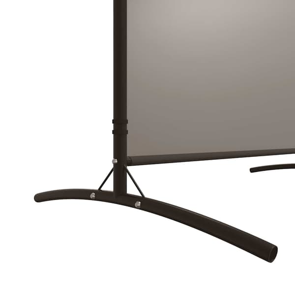 vidaXL 2-panelsskærm, antracit, 175x180 cm, stof