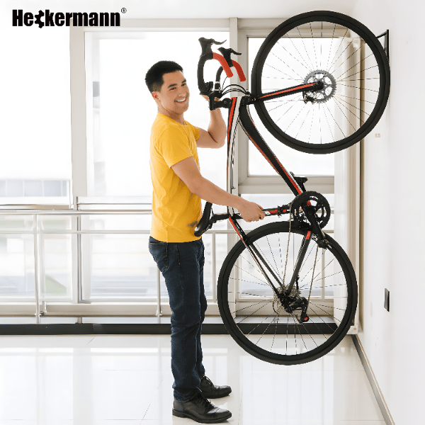 Set med 2 Heckermann T009 cykelväggfästen