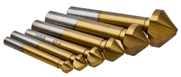Set med koniska träskärare 6 st KD983