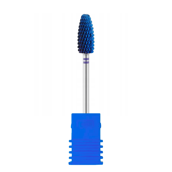 Sleek Shine Tungsten Manicure Bit - Blå Kegle