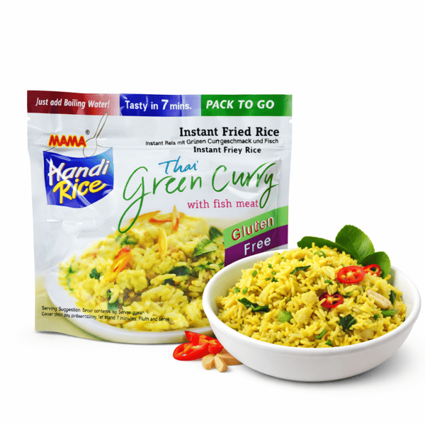 MAMA | Snabbrätt | Grönt curryris | 80 g