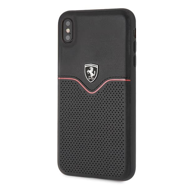Ferrari Hardcase Off Track Victory cover til iPhone Xs Max, sort