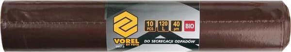 Pose til bioaffald 120l 10 stk 10013 VOREL