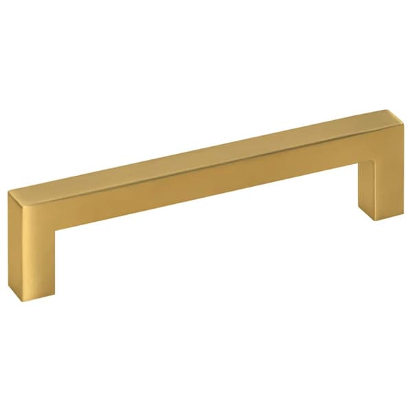 vidaXL skabsgreb, 10 stk., guld, 128 mm, rustfrit stål