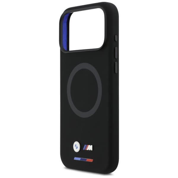 BMW M Silikone Logo MagSafe-cover til iPhone 17 Pro Max, sort