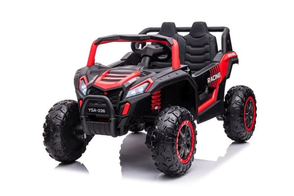 Akkukäyttöinen auto YSA036 Punainen 4x4