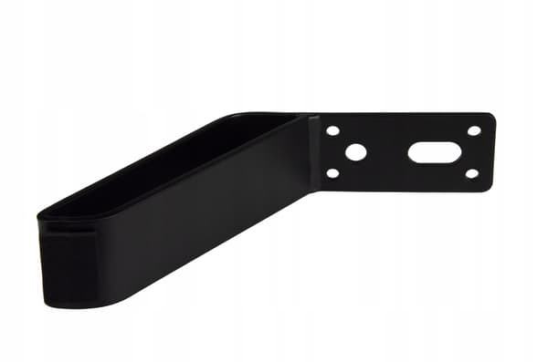 møbelben, loftben, skrå, sort metal, TIL møbler, sofaer, divaner, 12 cm