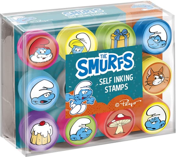 SMURFARNA SJÄLVBläckande stämplar