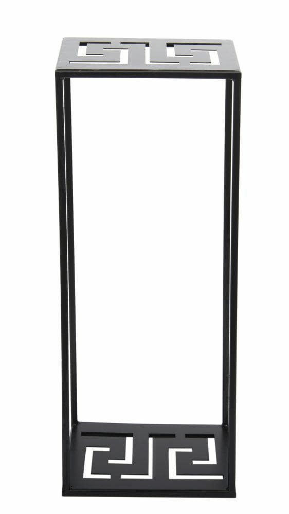 Modern stående svart blomställning 60 cm