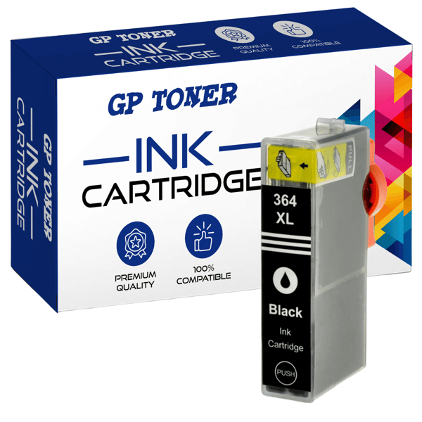 Muste HP 364 XL BK GP -tulostimelle