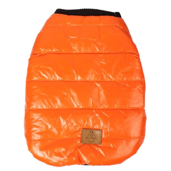 Hunde regnfrakke størrelse M, orange