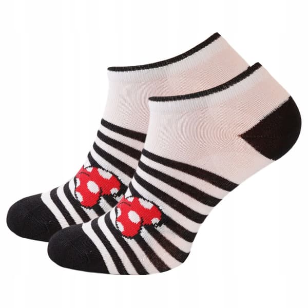 Mini Mouse Damstrumpor 85% Bomull Vardagsstrumpor KRYSTJAN 36-40
