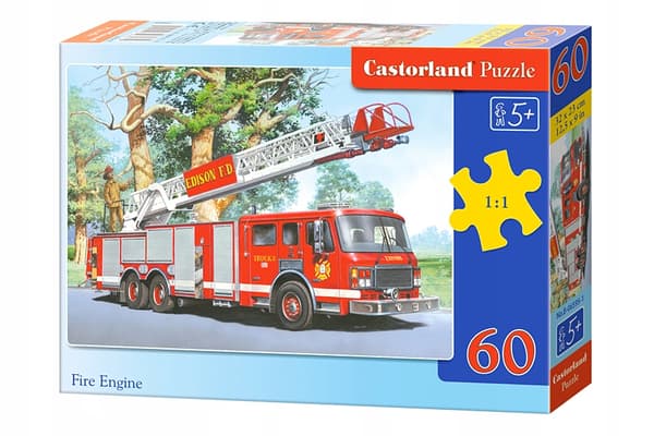 Pussel 60 bitar brandbil B-06595-1