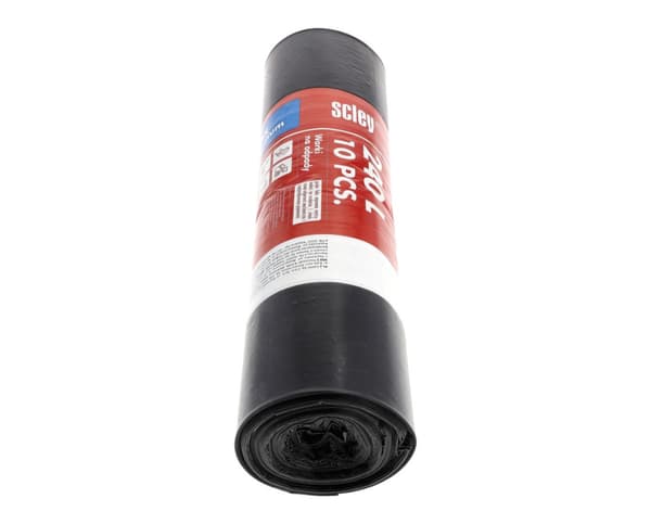 Scley affaldsposer 240L STRONG sort UNIVERSAL 10 stk.
