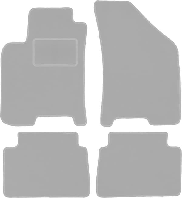 Grå bilmåtter til: Chevrolet Lacetti hatchback, sedan (2003-2012)