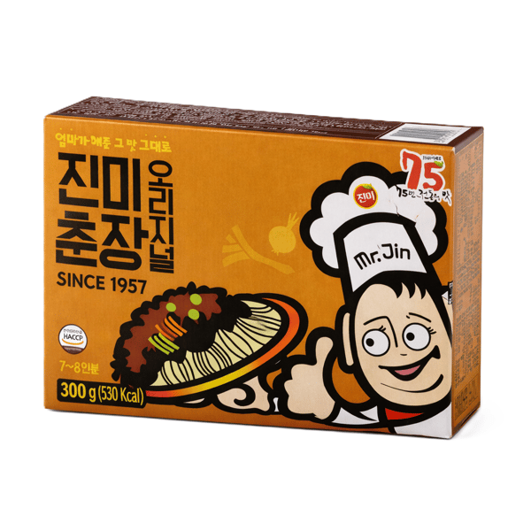 MR.JIN | Sort bønnepaste | CHAJANG | 300 g