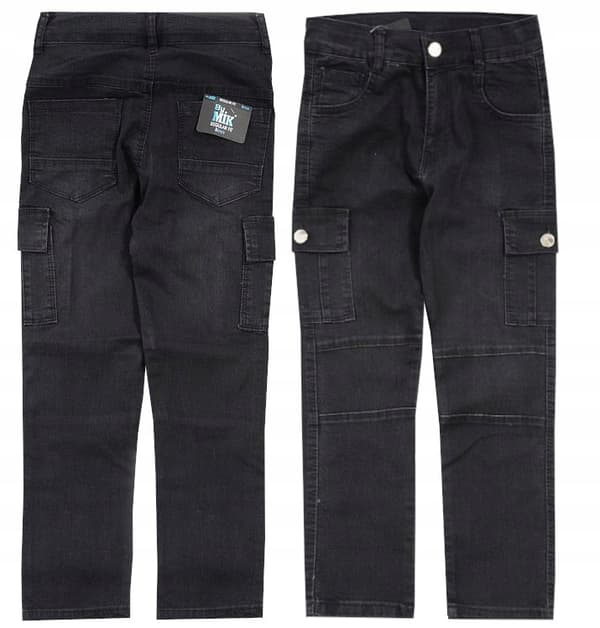DRENGEJEANS, NORMAL PASFORM, sort, 10 J193N