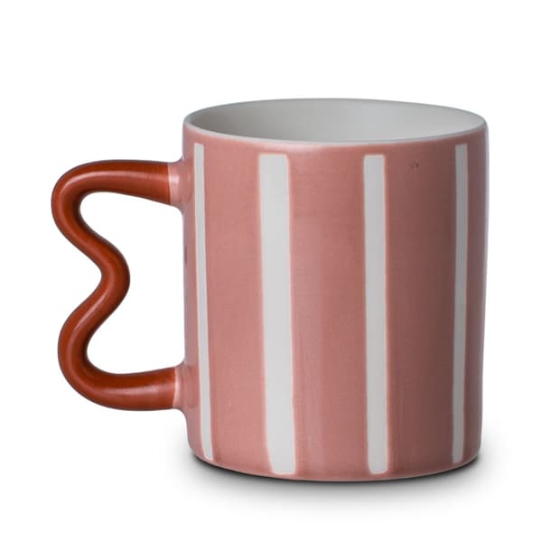 450 ml Jazz Lines pinkki muki