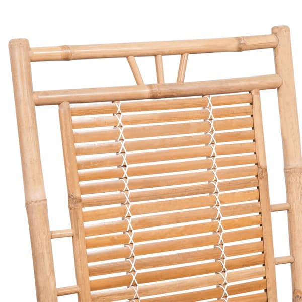 vidaXL Keinutuoli tyynyllä, bambu