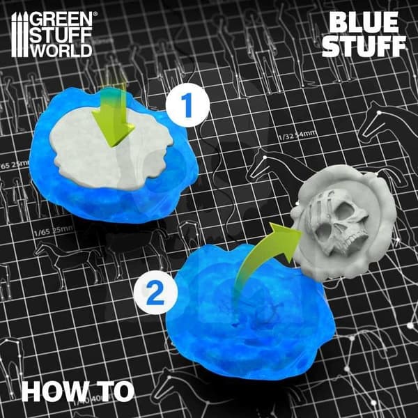 GSTU365159 Blue Stuff-formar (8 barer)