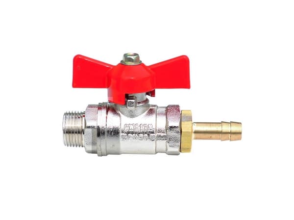 3/8" ilmapalloventtiili - kipsiputki