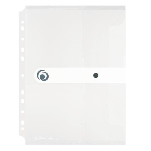 A4 PP dokumentmappe til arkivering, transparent