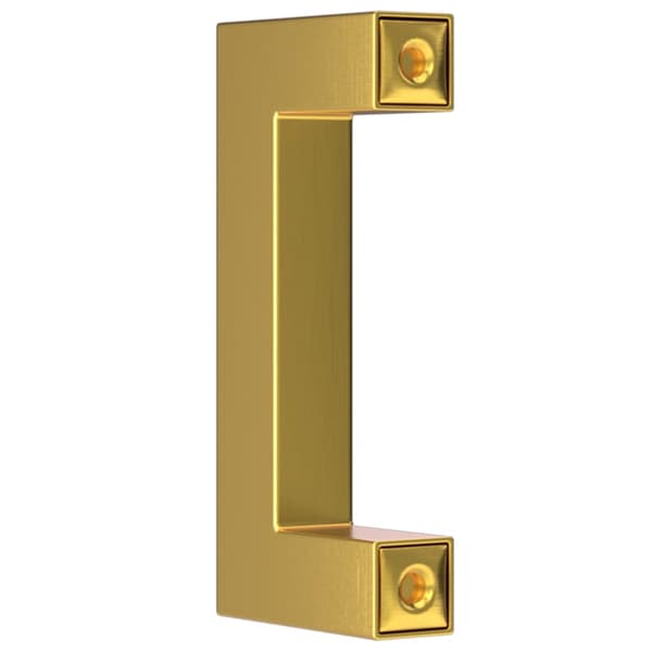 vidaXL skabsgreb, 20 stk., guld, 64 mm, rustfrit stål