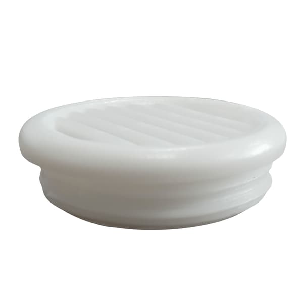 Ventilationsventil för möbelskåp, diameter 35, vit, 10 stycken