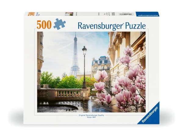 2D-puslespil: Paris 500 brikker