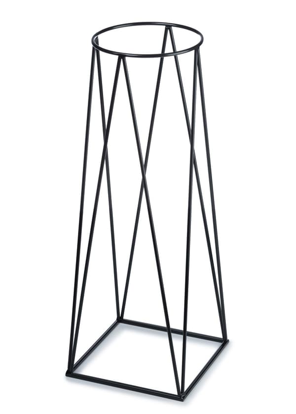 Modernt stående blomsterställ 96 cm metall