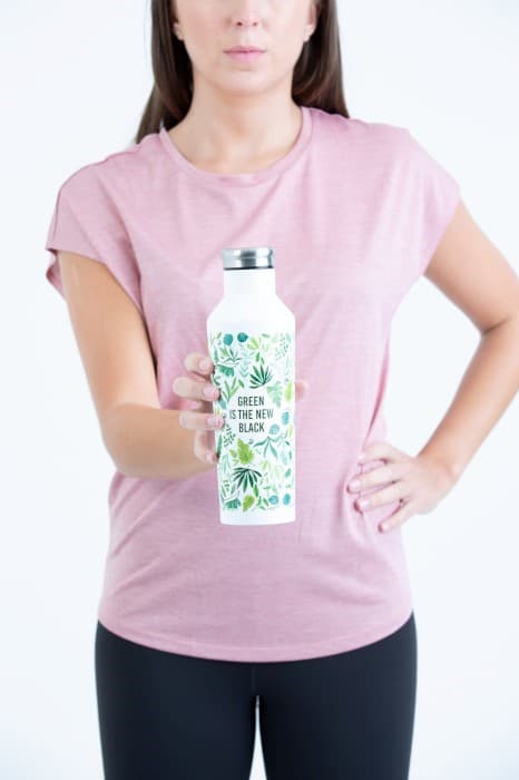 500ml GreenNewBlac / Typhoon teräksinen termospullo