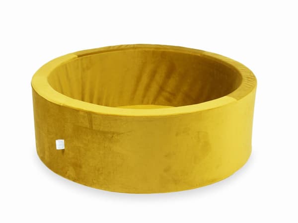 Torr pool 90x30 sammet guld utan bollar
