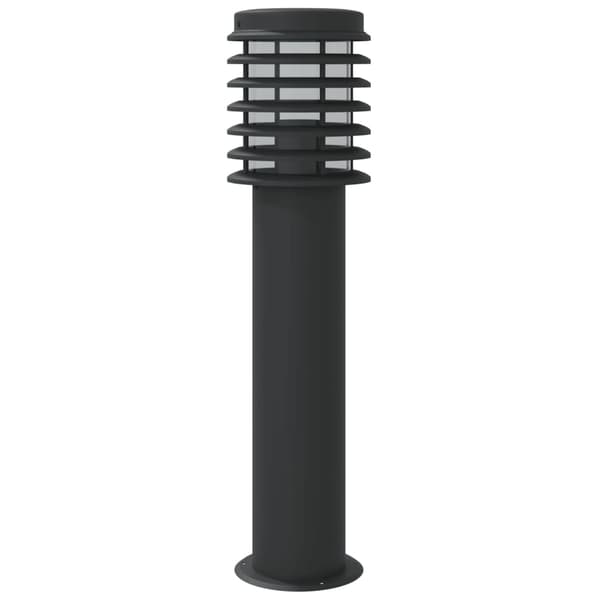 vidaXL havelampe sort 60 cm rustfrit stål