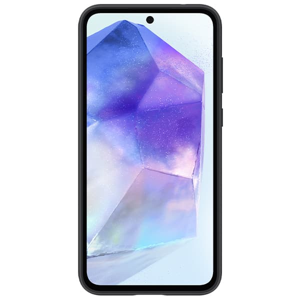 Samsung Silikone Cover til Galaxy A55 5G sort