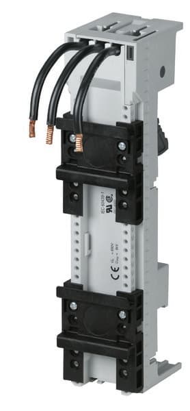 Samleskinneadapter 45 mm bred 25A BBA0-25/2TS