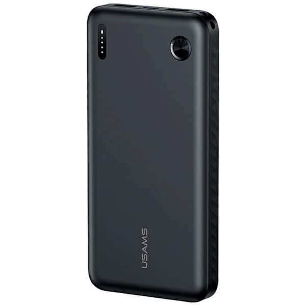 Varavirtalähde USAMS PB83 2xUSB-A 1xUSB-C 10000mAh musta